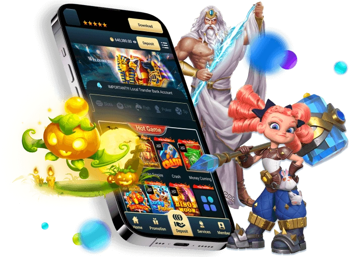 Điện thoại Android hiển thị biểu tượng tải xuống ứng dụng pp55 và hướng dẫn cài đặt file APK.